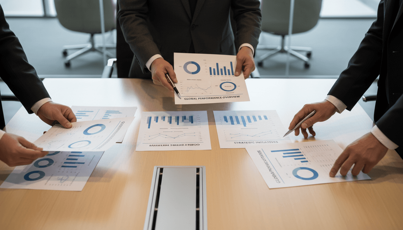 Executive reporting and business metrics